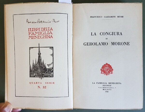 LA CONGIURA DI GEROLAMO MORONE