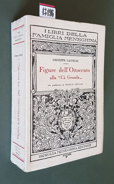 FIGURE DELL'OTTOCENTO ALLA CA' GRANDA - Amministratori, Medici, Farmacisti