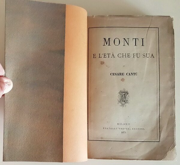 MONTI E L'ETA' CHE FU SUA