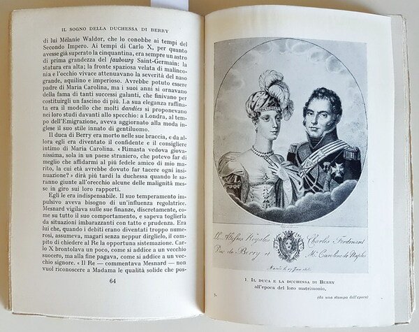 IL SOGNO DELLA DUCHESSA DI BERRY (1816 - 1833)