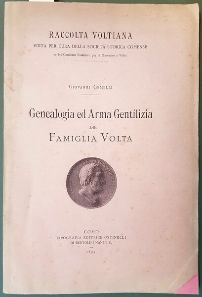 GENEALOGIA ED ARMA GENTILIZIA DELLA FAMIGLIA VOLTA
