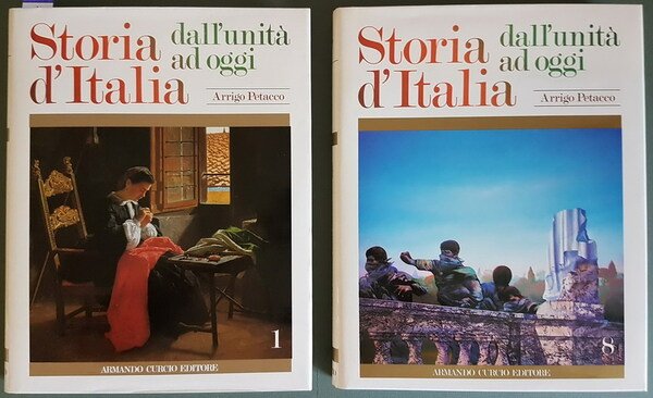 STORIA D'ITALIA dall'unità ad oggi (N. 8 volumi)