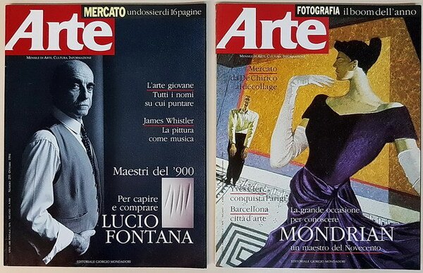 N. 5 riviste: ARTE mensile di arte, cultura, informazione (anno …