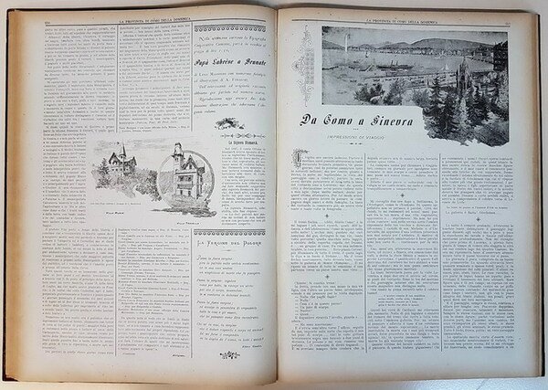 Giornale settimanale LA PROVINCIA DI COMO della domenica (anno II) …