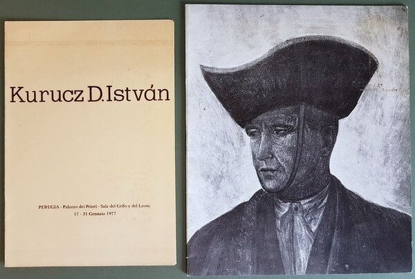 N. 1 catalogo del pittore magiaro KURUCZ D. ISTVAN piÃ¹ …