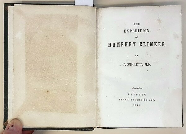 THE EXPEDITION OF HUMPHRY CLINKER