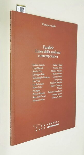 PARALLELE - LINEE DELLA SCULTURA CONTEMPORANEA