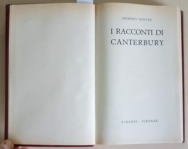 I RACCONTI DI CANTERBURY