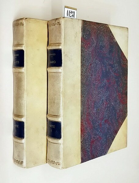 DIARIO - N. 2 vol.: PARTE PRIMA 1887-1900 e PARTE …