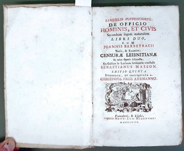 DE OFFICIO HOMIS, ET CIVIS Secundum legem naturalem LIBRI DUO …