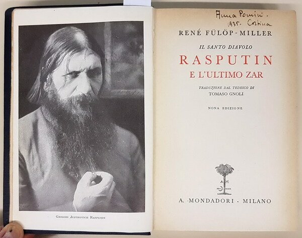 Il Santo Diavolo - RASPUTIN E L'ULTIMO ZAR