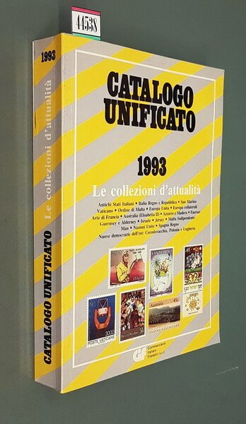 CATALOGO UNIFICATO 1993 - XIX EDIZIONE