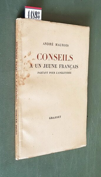 CONSEILS A UN JEUNE FRANCAIS partant pour l'Angleterre