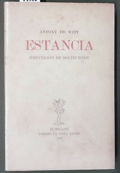 ESTANCIA breviario di solitudine