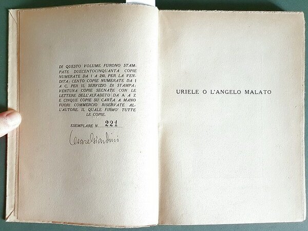 URIELE O L'ANGELO MALATO - Racconto con musiche di F. …