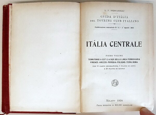 ITALIA CENTRALE (serie di 4 volumi)