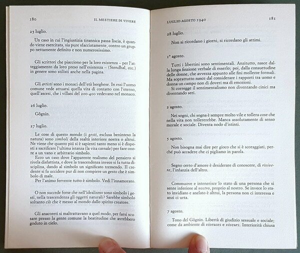 IL MESTIERE DI VIVERE (Diario 1935-1950)