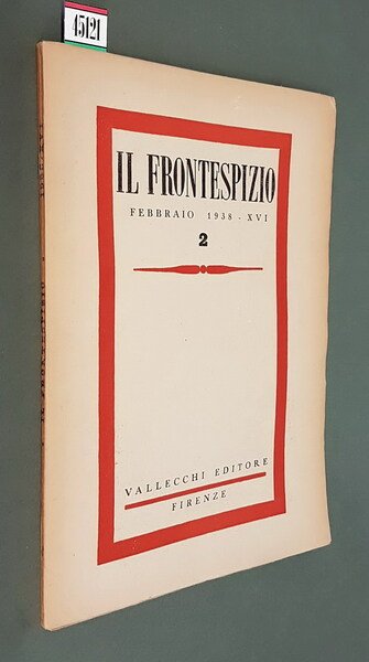 IL FRONTESPIZIO (febbraio 1938) - N. 2 (anno X)