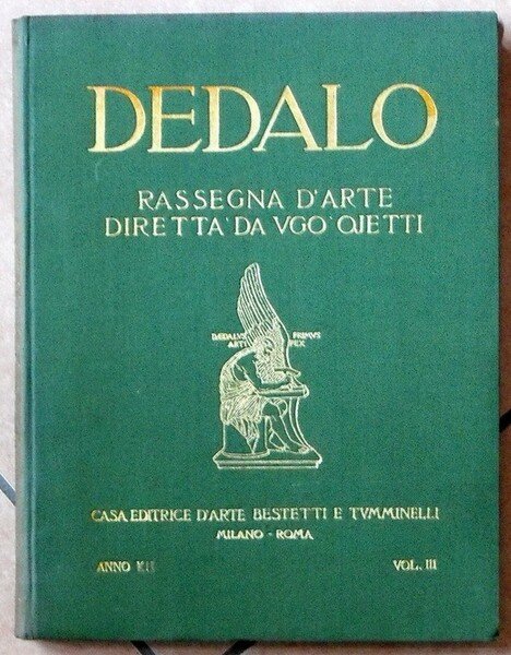 DEDALO (Anno XII, MCMXXXII)