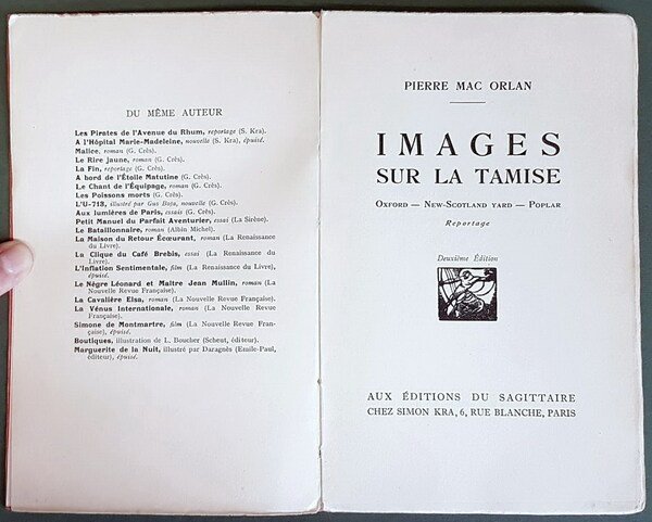 IMAGES SUR LA TAMISE - Oxford . New-Scotland Yard . …