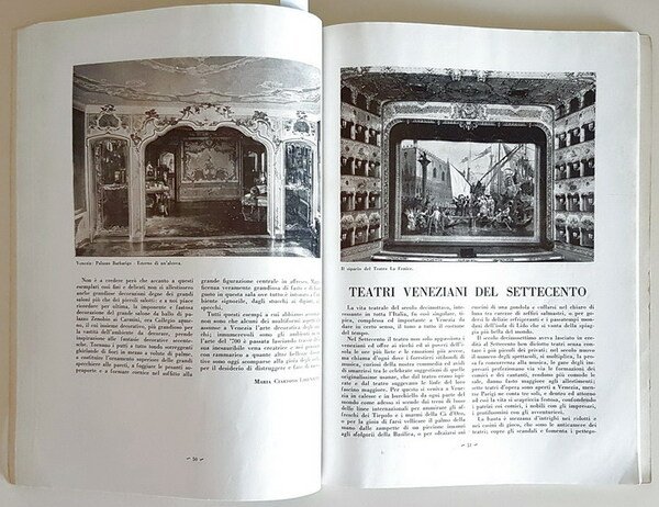 SETTECENTO VENEZIANO - Fascicolo di Luglio 1929 della Rivista LE …