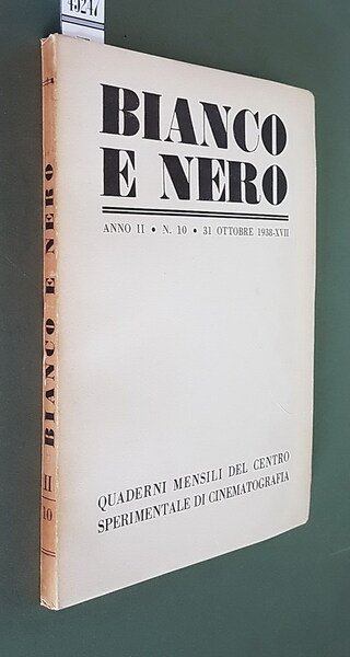 BIANCO E NERO (anno II) - N. 10 (31 ottobre …