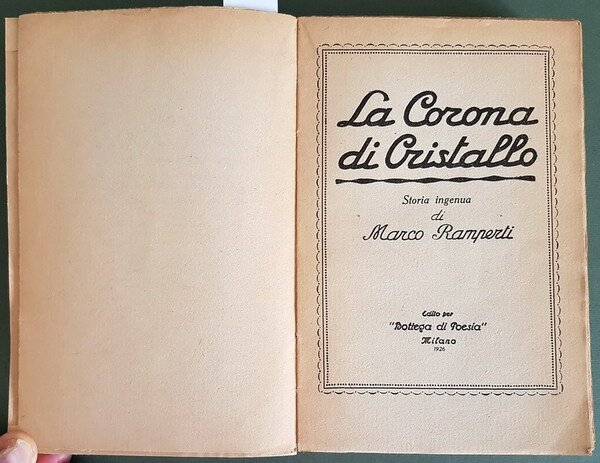 LA CORONA DI CRISTALLO
