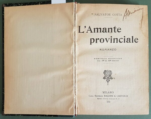 L'AMANTE PROVINCIALE