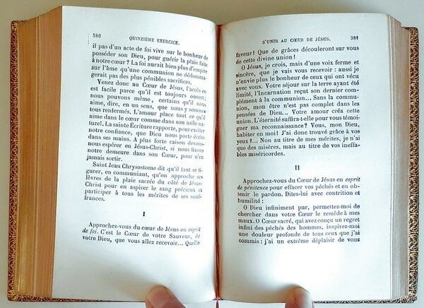 REFLEXIONS ET PRIERES POUR LA SAINTE COMMUNION (tome I et …