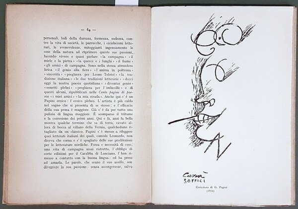 DISCORSO SU GIOVANNI PAPINI