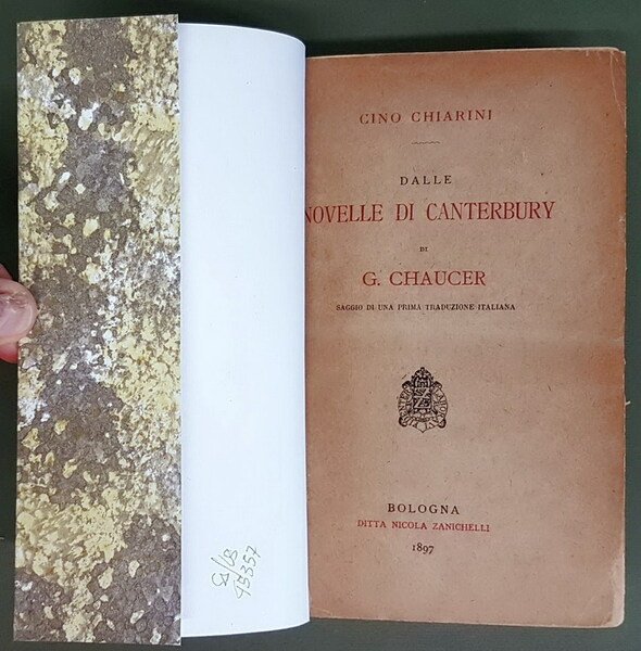 DALLE NOVELLE DI CANTERBURY DI G. CHAUCER - Saggio di …