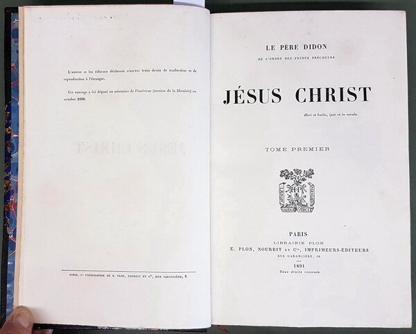 JESUS CHRIST (tomes I et II)
