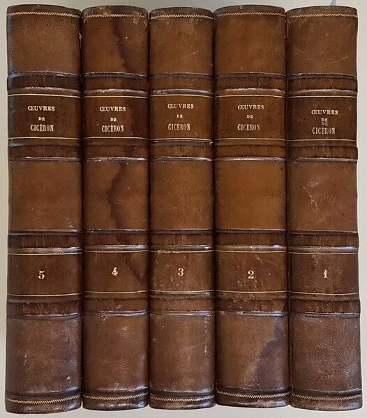 OEUVRES COMPLETES DE CICERON, avec la traduction en français, publiees …