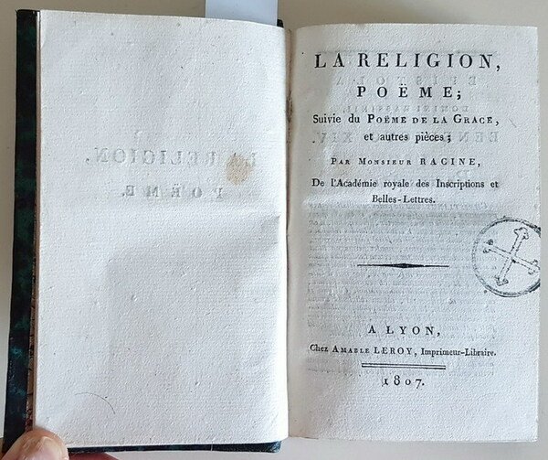 LA RELIGION, Poeme - Suivie du Poeme de la Grace …