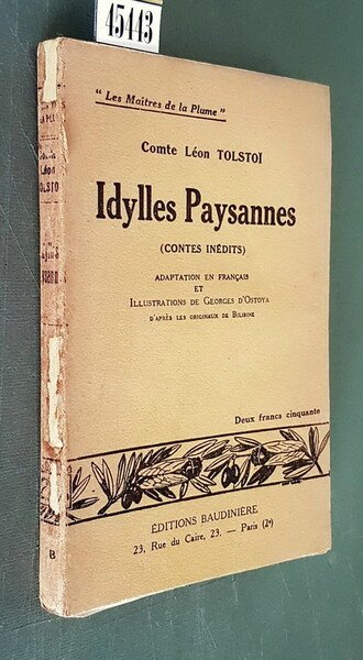 IDYLLES PAYSANNES (Contes inedits)