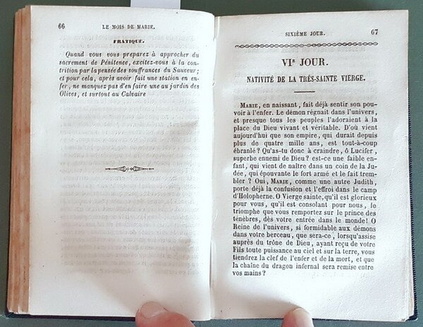 NOUVEAU MOIS DE MARIE ou Suite de lectures touchantes sur …