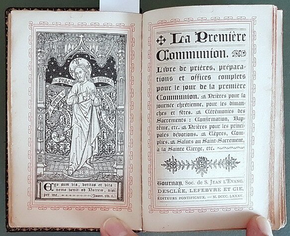 LA PREMIERE COMMUNION - Livre de prieres, preparations et offices …