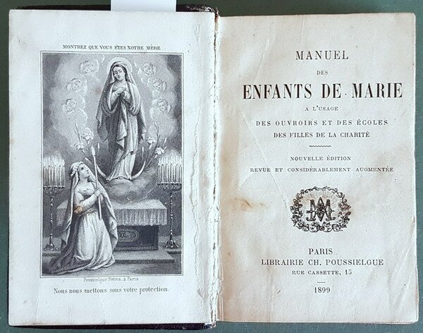 MANUEL DES ENFANTS DE MARIE a l'usage des ouvroirs et …