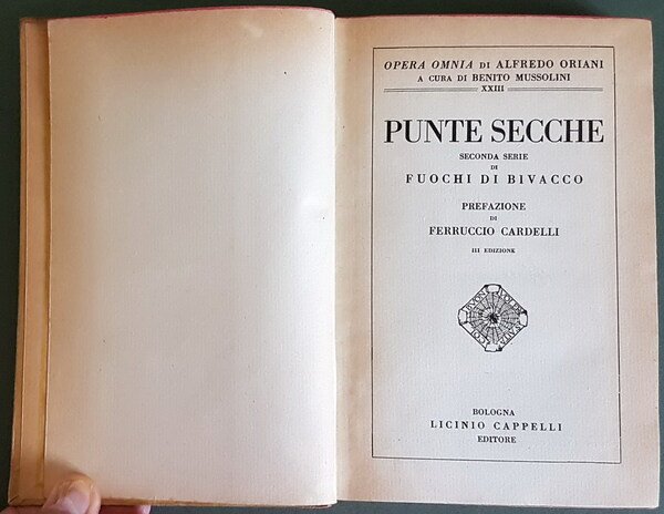 PUNTE SECCHE seconda serie di Fuochi di Bivacco