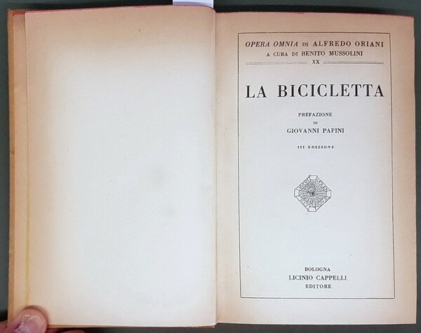 N. 3 romanzi: BICICLETTA - LA DISFATTA - ULTIMA CARICA