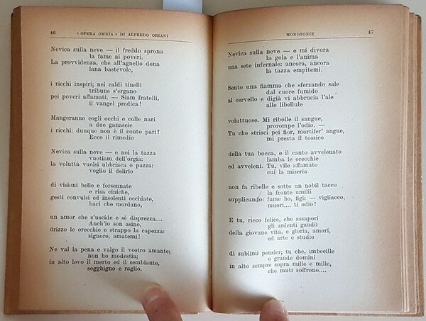 N. 4 romanzi: MONOTONIE - QUARTETTO - GRAMIGNE - FINO …