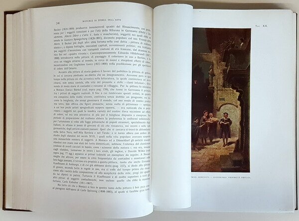 MANUALE DI STORIA DELL'ARTE (opera competa) - N. 6 volumi