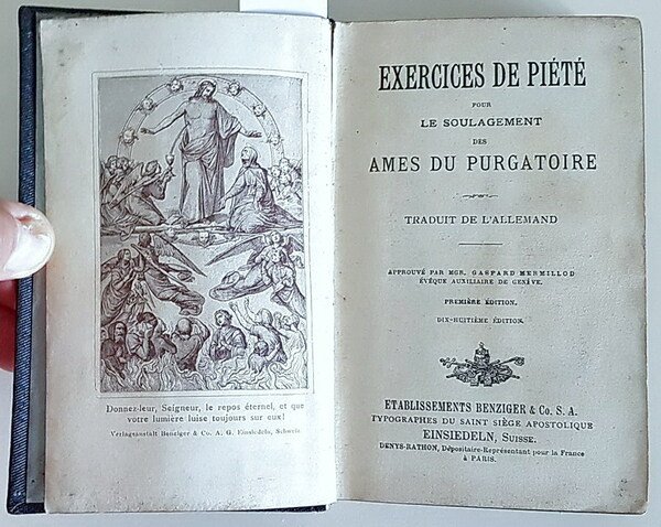EXERCICES DE PIETE' pour le soulagement des AMES DU PURGATOIRE