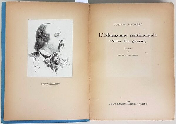 L'EDUCAZIONE SENTIMENTALE - Storia d'un giovane