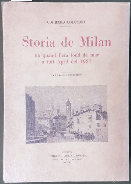 STORIA DE MILAN da quand l'era fond de mar a …