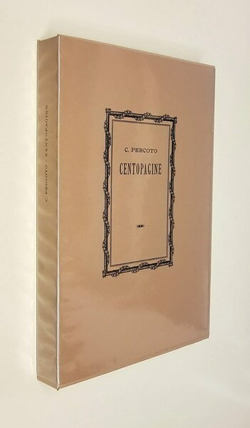 CENTOPAGINE con uno scritto di Niccolo' Tommaseo