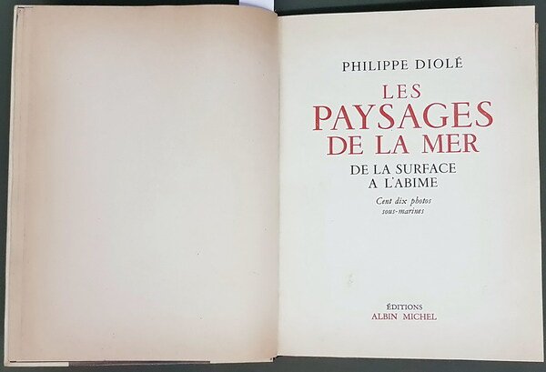 LES PAYSAGES DE LA MER de la surface a l'abime