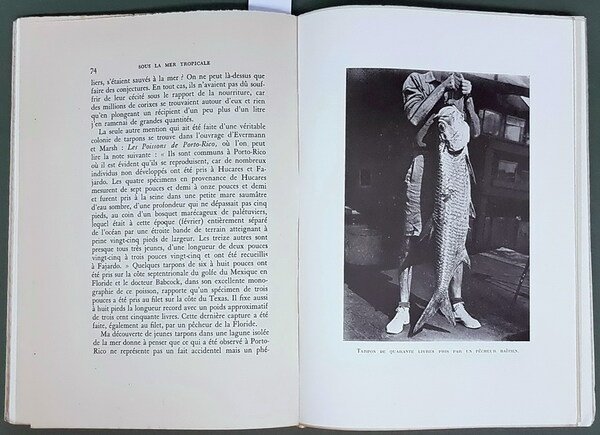 SOUS LA MER TROPICALE traduit de Maurice Lanoire
