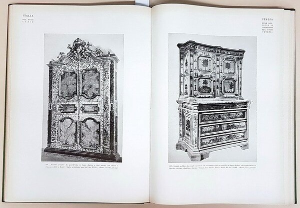 IL MOBILE D'ARTE DAL QUATTROCENTO ALL'OTTOCENTO - Italia . Francia …