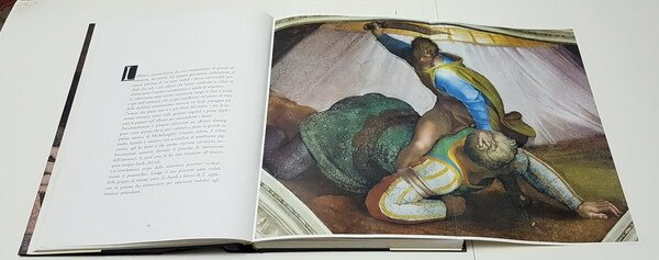 MICHELANGELO . LA CAPPELLA SISTINA (volume 1.) LA PRESITORIA DELLA …